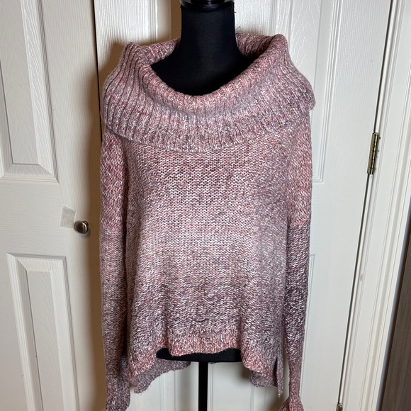 American Eagle Outfitters Sweaters - American Eagle Off Shoulder Cowl Neck Ombre Sweater